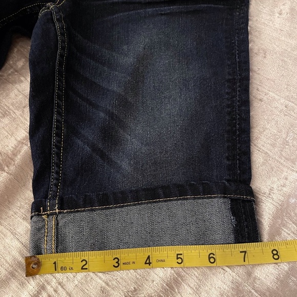 Venus Bermuda Jean Shorts Dark Wash Size 4 - Picture 9 of 12